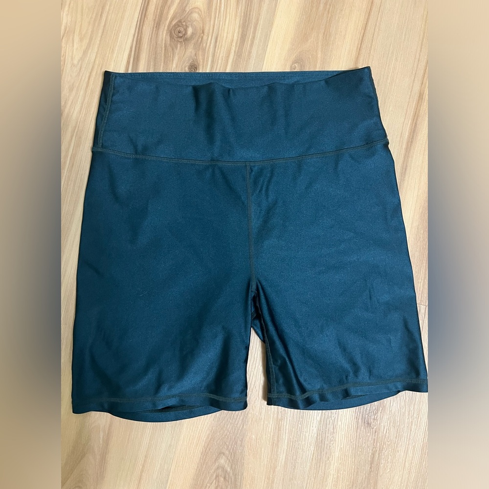Fabletics Metallic Bike Shorts